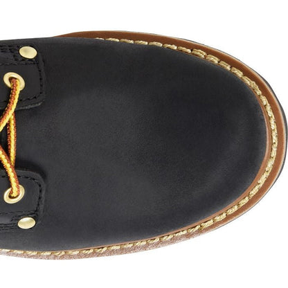 Carolina Men's Elm 8" Unlined Logger Slip Resistant Work Boot -Black- CA825 - Overlook Boots