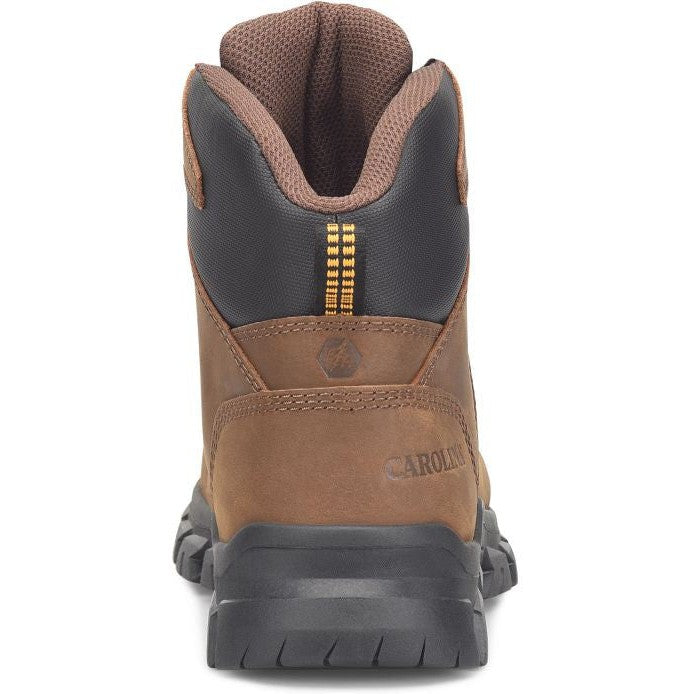 Carolina Men's Gruntz 6" Steel Toe Waterproof Work Boot -Brown- CA3593  - Overlook Boots