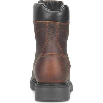 Carolina Dice 8" Composite Toe Waterproof Work Boot - Slip Resistant - Brown CA6512 - Overlook Boots