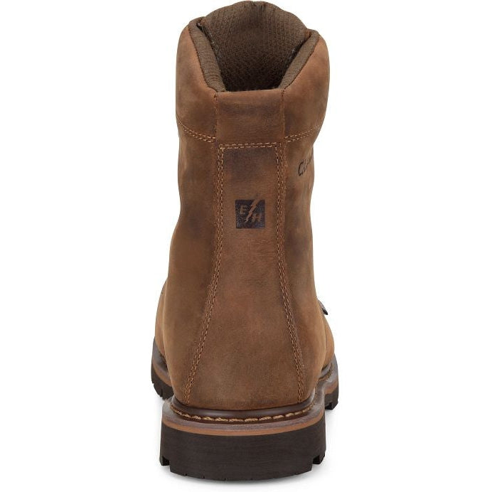 Carolina Men's Installer 8" Soft Toe Waterproof Work Boot -Brown- CA3057 - Overlook Boots
