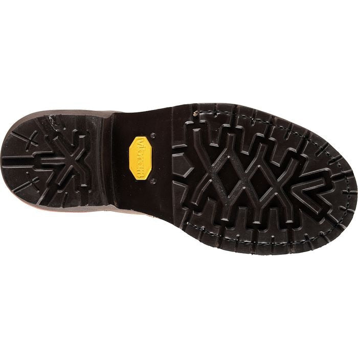 Carolina Men's Linesman 10" Soft Toe Waterproof Slip Resistant Work Boot -Brown- CA904 - Overlook Boots