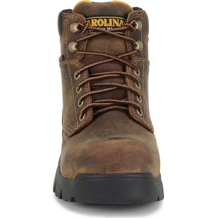 Carolina Women's Circuit 6" Composite Toe Waterproof Slip Resistant Work Boot -Brown- CA1626 - Overlook Boots