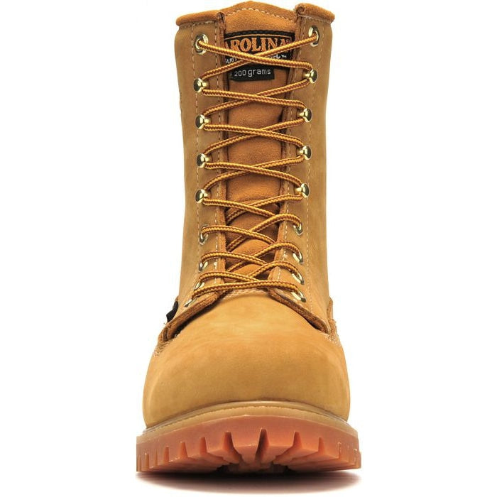 Carolina Men's Journeyman 8" Steel Toe Waterproof Insulated Work Boot -Yellow- CA7545 - Overlook Boots
