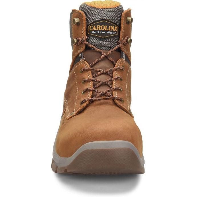 Carolina Men's Duke 6" Waterproof Work Boot -Brown- CA5040 - Overlook Boots
