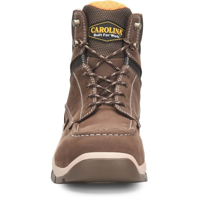Carolina Men's Duke 6" Composite Waterproof Slip Resistant Work Boot -Brown- CA5544 - Overlook Boots