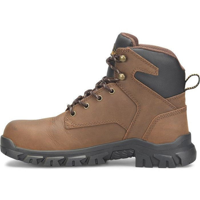 Carolina Men's Gruntz 6" Soft Toe Waterproof Work Boot -Brown- CA3093  - Overlook Boots