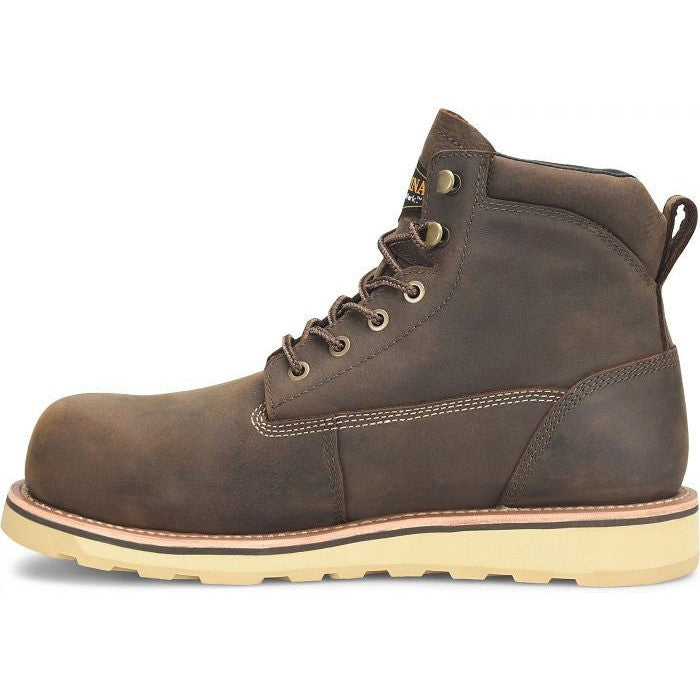 Carolina Men's Staple Gun 6" Waterproof Work Boot -Brown- CA7072 - Overlook Boots