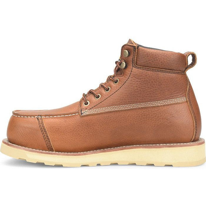 Carolina Men's Staple Gun 6" Carbon Composite Toe Waterproof Work Boot -Tan- CA7570 - Overlook Boots