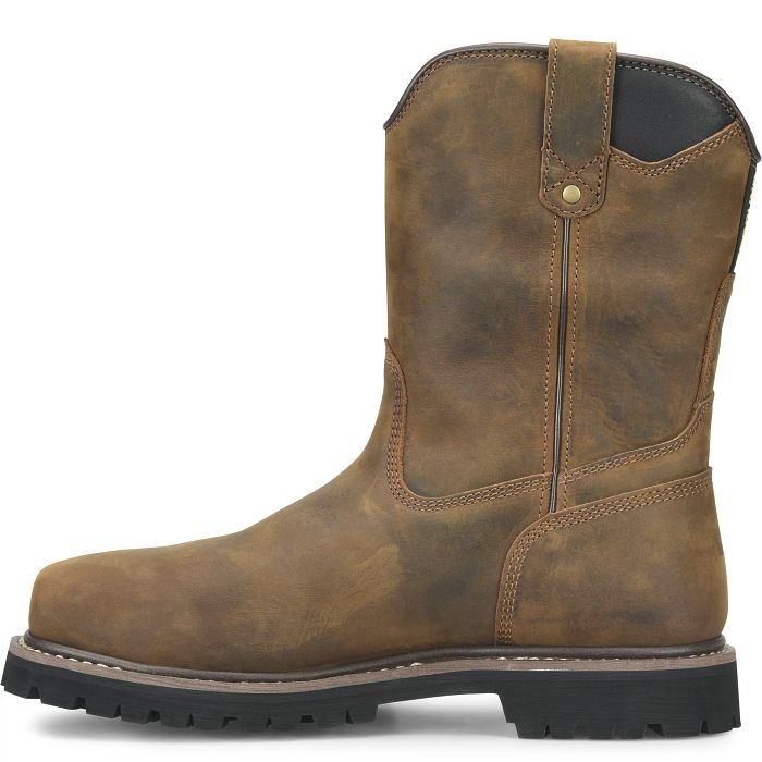 Carolina Men's Judge 10" Composite Toe Waterproof Wellington Work Boot - Brown - CA8622 - Overlook Boots