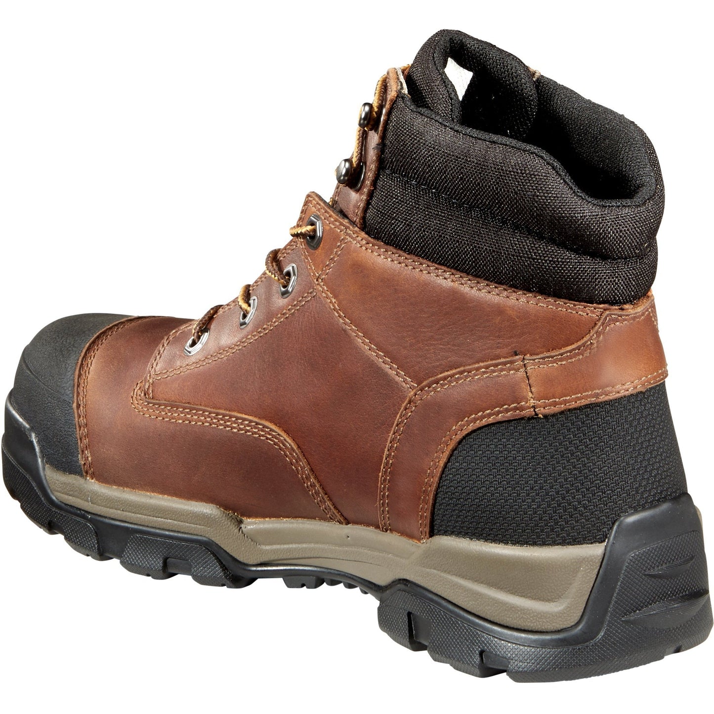 Carhartt Men's Ground Force 6" Composite Toe Waterproof Work Boot - Brown - CME6355 - Overlook Boots
