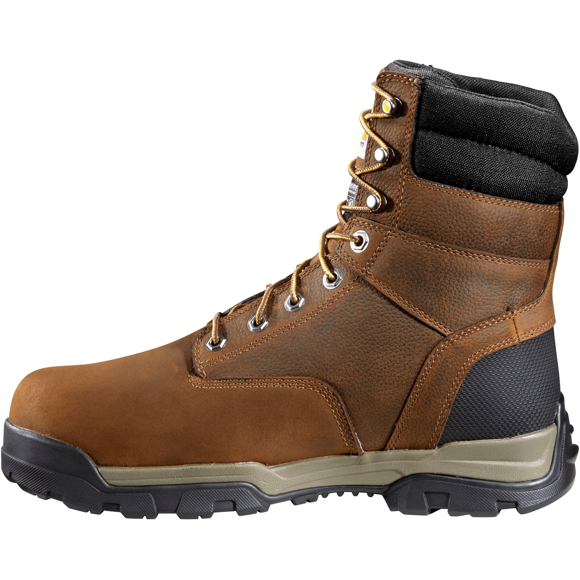 Carhartt Men's Ground Force 8" Soft Toe Waterproof 600G Ins Work Boot- CME8047 - Overlook Boots