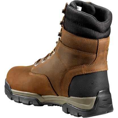 Carhartt Men's Ground Force 8" Soft Toe Waterproof 600G Ins Work Boot- CME8047 - Overlook Boots