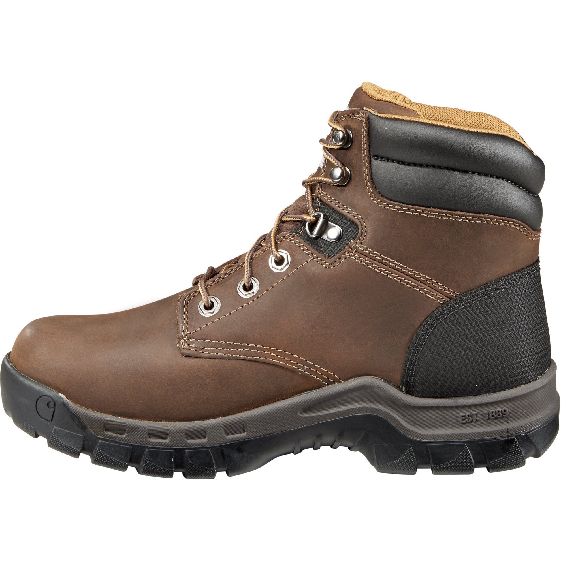 Carhartt Men's Rugged Flex 6" Composite Toe Work Boot - Brown - CMF6366 - Overlook Boots