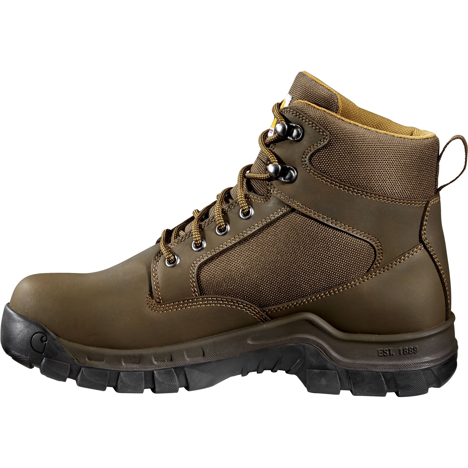 Carhartt Men's Rugged Flex 6" Steel Toe Work Boot - Brown - CMF6284  - Overlook Boots
