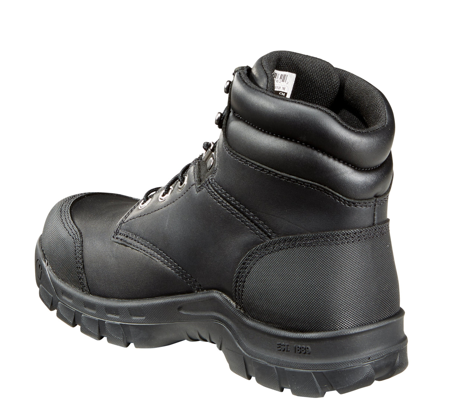 Carhartt Men's 6" Rugged Flex Composite Toe Waterproof CSA Work Boot Black CMR6971 - Overlook Boots