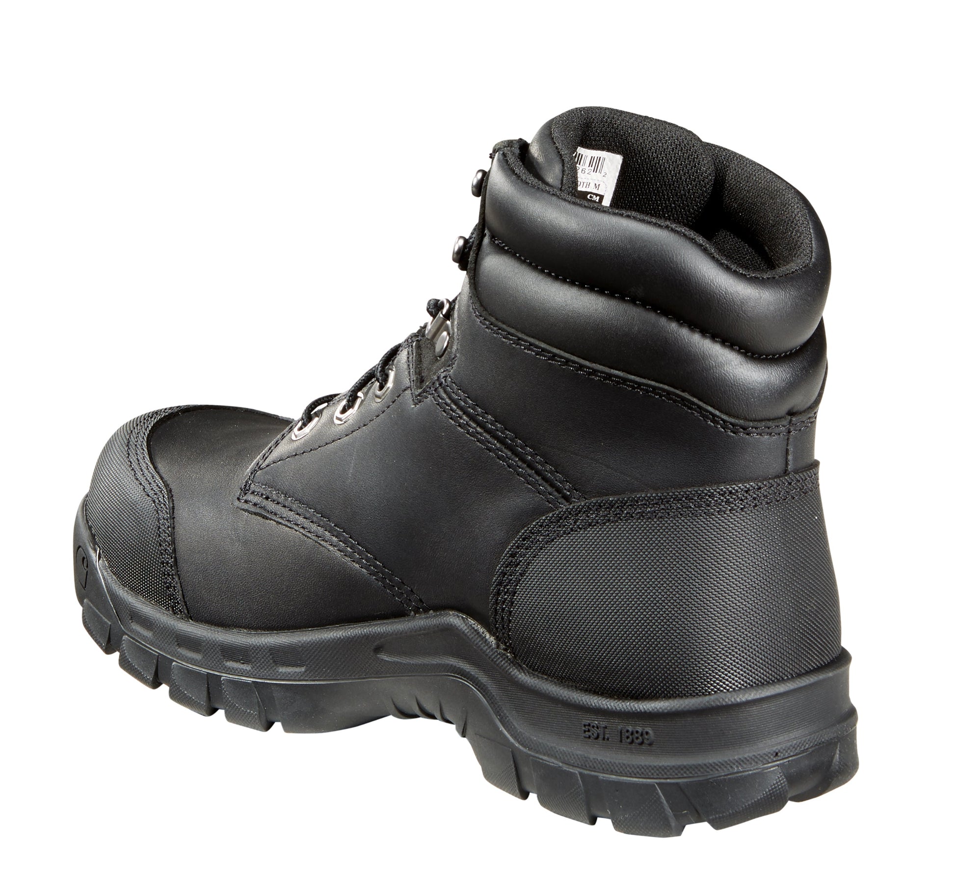 Carhartt Men's 6" Rugged Flex Composite Toe Waterproof CSA Work Boot Black CMR6971 - Overlook Boots