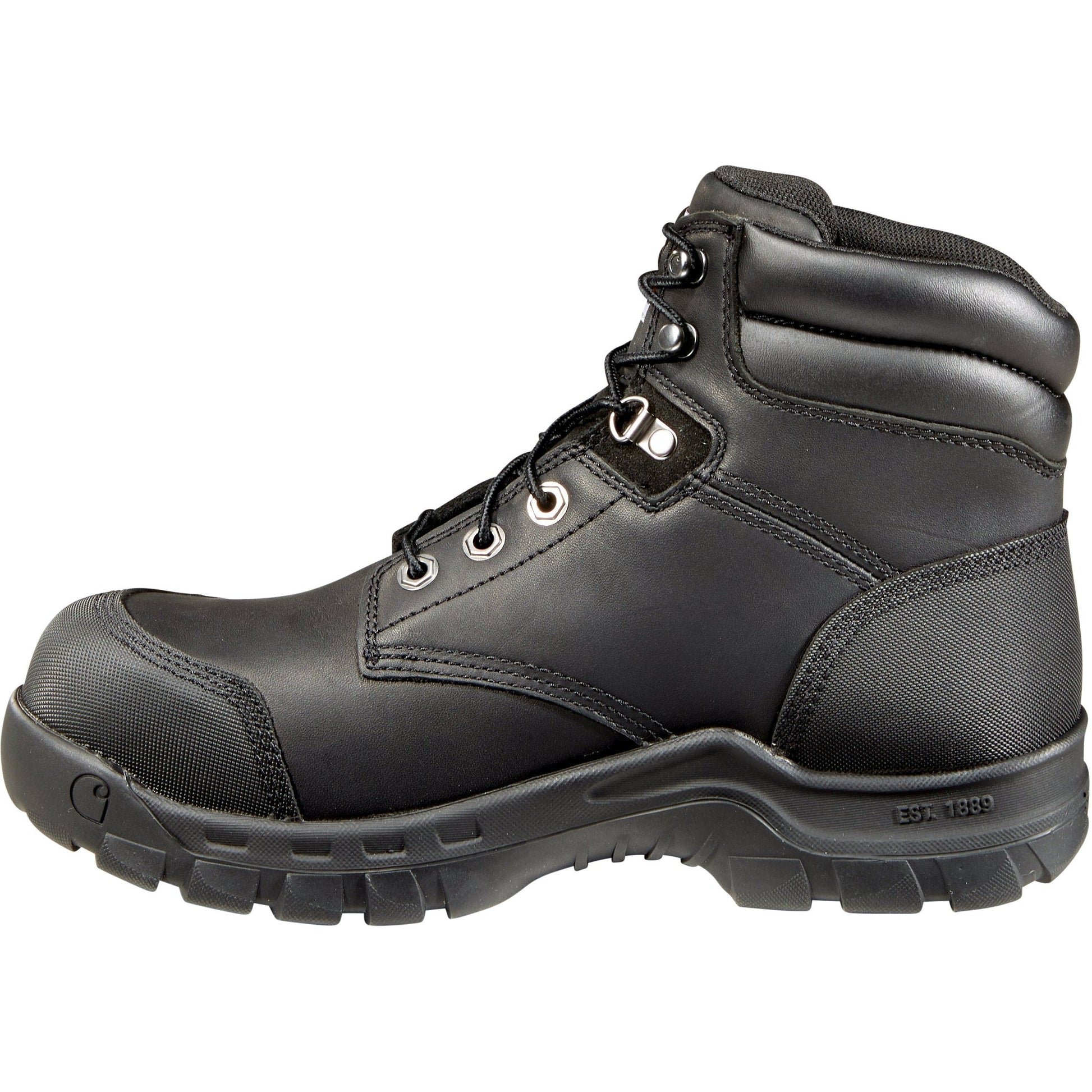 Carhartt Men's Rugged Flex 6" Composite Toe Work Boot - Black - CMF6371 - Overlook Boots