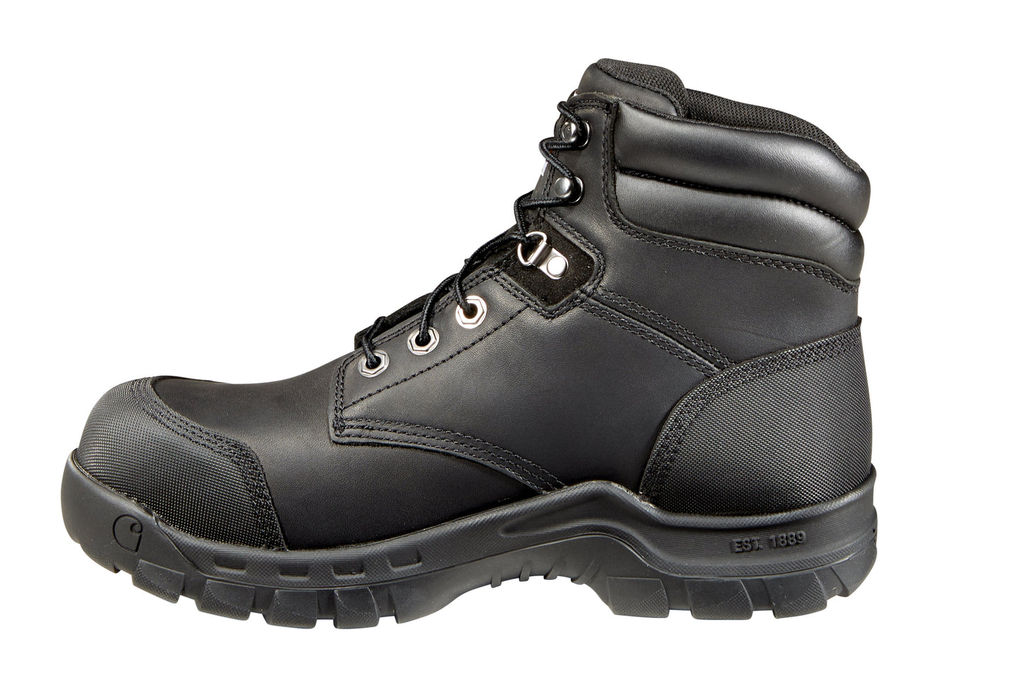 Carhartt Men's 6" Rugged Flex Composite Toe Waterproof CSA Work Boot Black CMR6971 - Overlook Boots