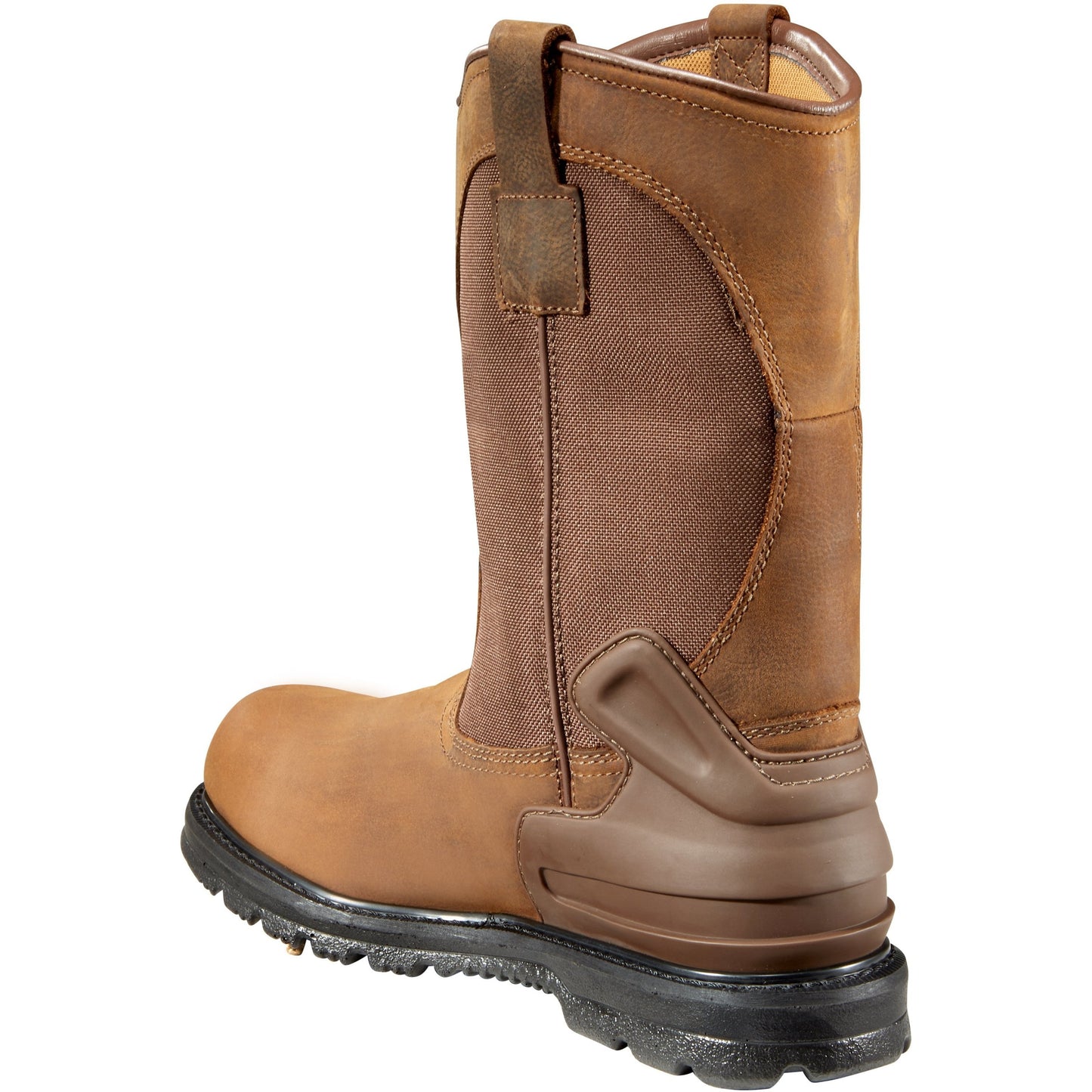 Carhartt Men's 11" Soft Toe Waterproof Wellington Work Boot - Brown - CMP1100 - Overlook Boots