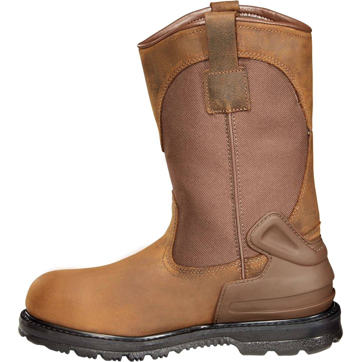 Carhartt Men's 11" Soft Toe Waterproof Wellington Work Boot - Brown - CMP1100 - Overlook Boots