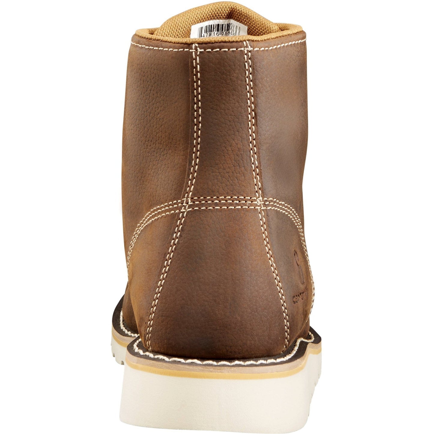 Carhartt Men's 6" Soft Toe Waterproof Wedge Work Boot Brown - CMW6095  - Overlook Boots