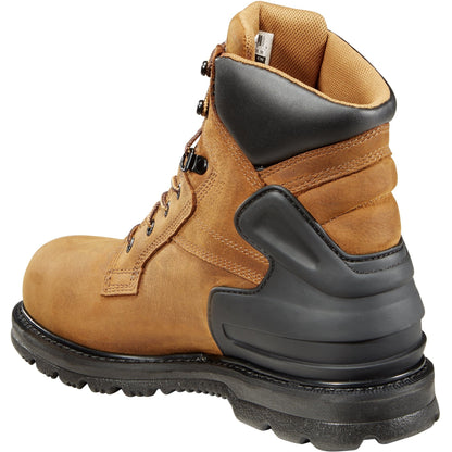 Carhartt Men's 6" Steel Toe Waterproof Work Boot - Brown - CMW6220  - Overlook Boots