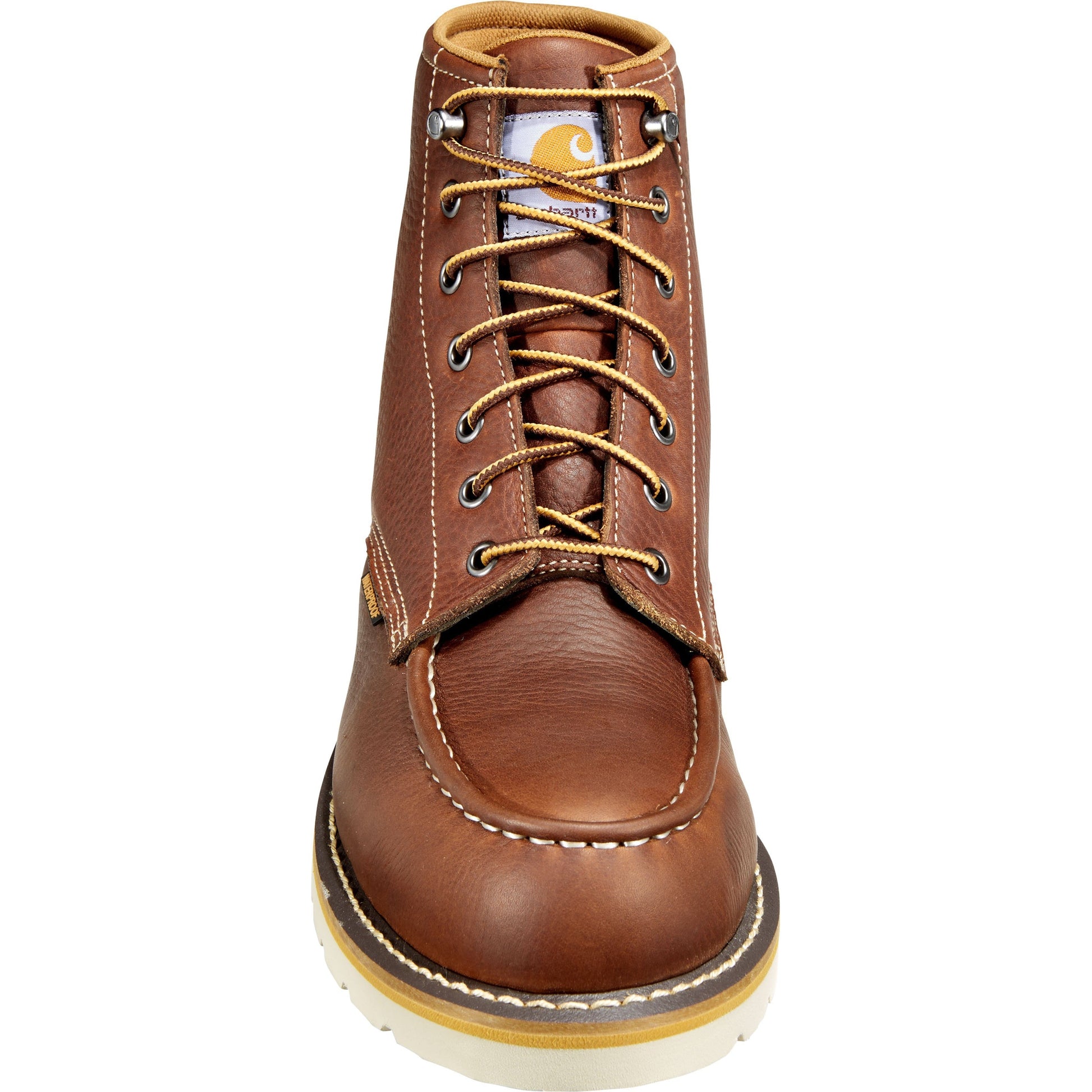 Carhartt Men's 6" Steel Toe Waterproof Wedge Work Boot - Tan - CMW6275  - Overlook Boots