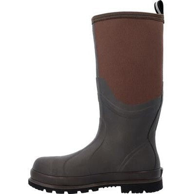 Muck Men's Chore Cool 16" Steel Toe Waterproof Work Boot - Brown - CSCTSteel - Overlook Boots