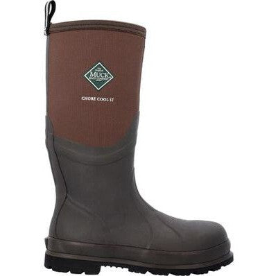 Muck Men's Chore Cool 16" Steel Toe Waterproof Work Boot - Brown - CSCTSteel 5 / Medium / Brown - Overlook Boots