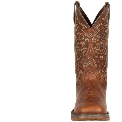 Durango Men's Rebel 12" Steel Toe Pull-On Western Work Boot - DB4343  - Overlook Boots