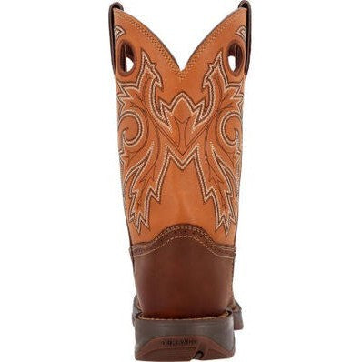 Durango Men's Rebel 11" Soft Toe Saddle Up Western Classic Boot- Brown- DB4442  - Overlook Boots