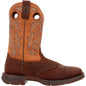 Durango Men's Rebel 11" Soft Toe Saddle Up Western Classic Boot- Brown- DB4442 6 / Medium / Brown/Tan - Overlook Boots