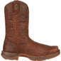 Durango Men's Rebel 11" Soft Toe Pull On Western Classic Boot- Brown - DB5444 8 / Medium / Brown - Overlook Boots