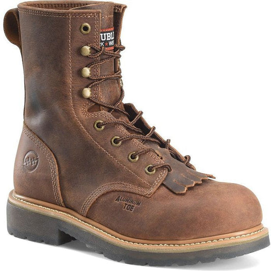 Double H Men's Judge Dice 8" Alloy Toe Lacer Work Boot -Brown- DH4155  - Overlook Boots