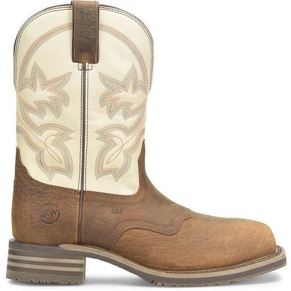 Double H Men's Hingham 10" Composite Toe Western Work Boot -Brown- DH4150 7.5 / Medium / Brown - Overlook Boots