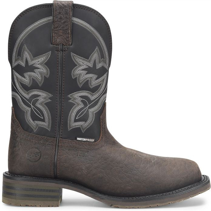 Double H Men's Stockma 10" Toe Composite Toe Western Work Boot -Brown- DH4151 7.5 / Medium / Brown - Overlook Boots