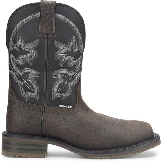 Double H Men's Stockma 10" Toe Composite Toe Western Work Boot -Brown- DH4151 7.5 / Medium / Brown - Overlook Boots