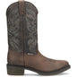 Double H Men's Tascosa 12" R Toe Waterproof Western Classic Boot -Brown- DH4158 7.5 / Medium / Dark Brown - Overlook Boots