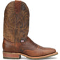 Double H Men's Feller 11" Square Toe Western Work Boot -Brown- DH4653 7.5 / Medium / Dark Brown - Overlook Boots