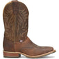 Double H Men's Dalton 11" Square Toe Western Classic Boot -Brown- DH4655 7.5 / Medium / Brown - Overlook Boots
