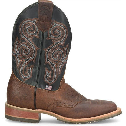 Double H Men's Haywood 11" Square Toe Slip Resistant Work Boot -Brown- DH4661 - Overlook Boots