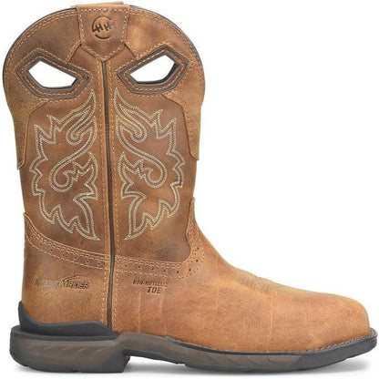 Double H Men's Phantom Rider Lonetree 11" Composite Toe Western Work Boot -Brown- DH5432 7.5 / Medium / Brown - Overlook Boots