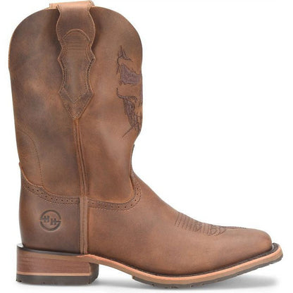 Double H Men's Stockman 11" Wide Western Work Boot -Brown- DH7034 7.5 / Medium / Brown - Overlook Boots