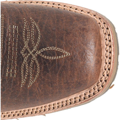 Double H Men's Dalton 11" Square Toe Western Classic Boot -Brown- DH4655  - Overlook Boots