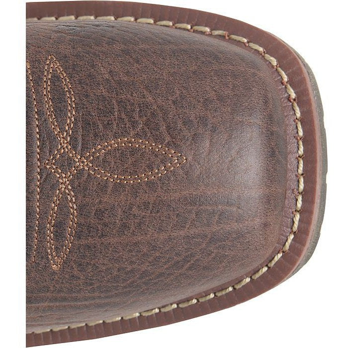 Double H Men's Ironhide 12" Square Toe Waterproof Western Boot -Brown- DH6142 - Overlook Boots