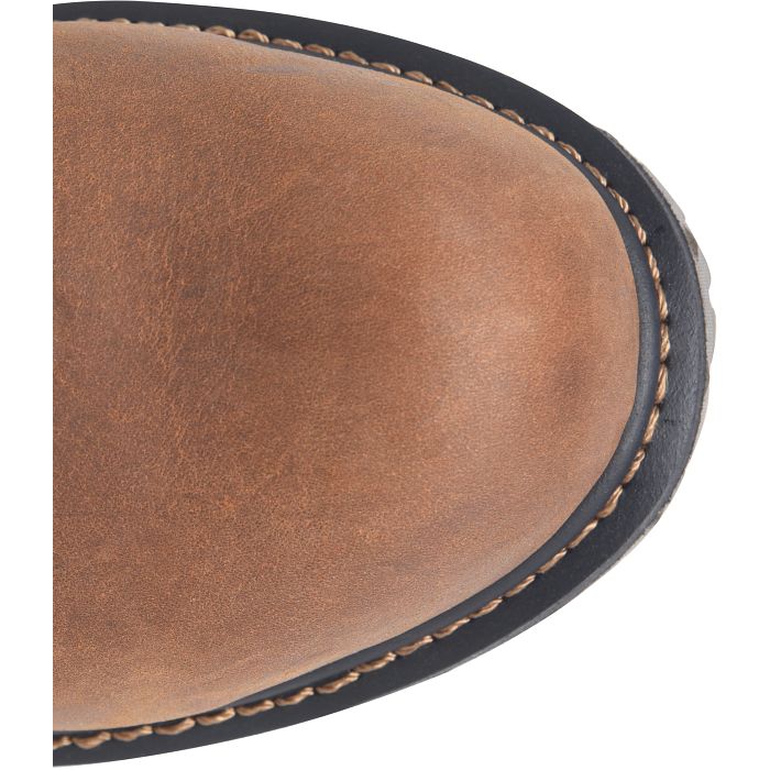 Phantom Rider Men's Piston 6" Comp Toe Waterproof Lacer Work Boot - Brown - PH5017 - Overlook Boots