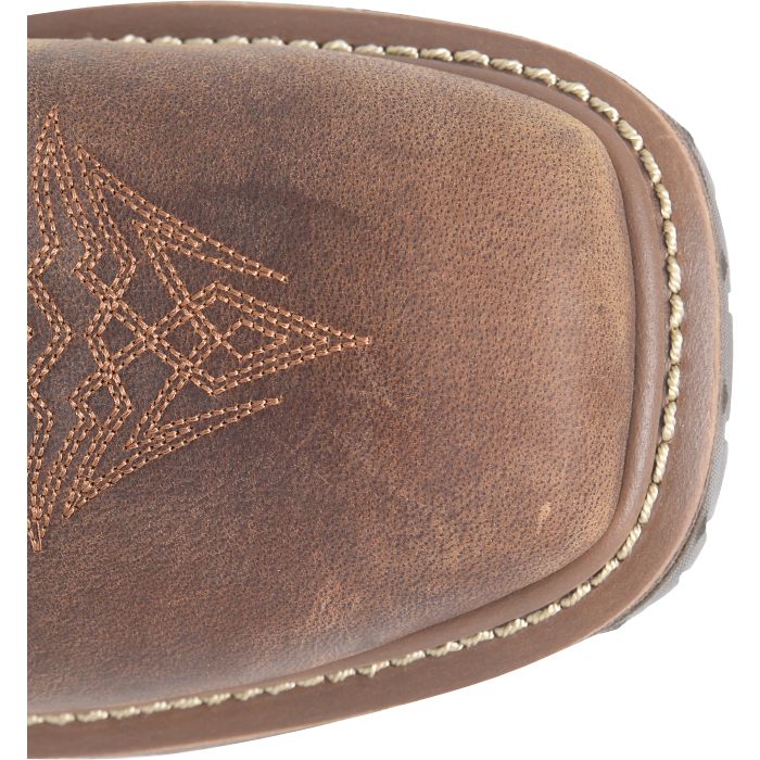 Phantom Rider Men's Stanton 11" Soft Toe Waterproof Western Work Boot - Brown - PH5021 - Overlook Boots