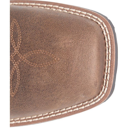 Phantom Rider Men's Dorton 6" Square Toe Western Work Boot - Brown - PH5028 - Overlook Boots