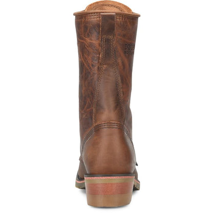 Double H Men's Lewis 9" U Toe Packer Western Work Boot - Brown - DH3706 - Overlook Boots