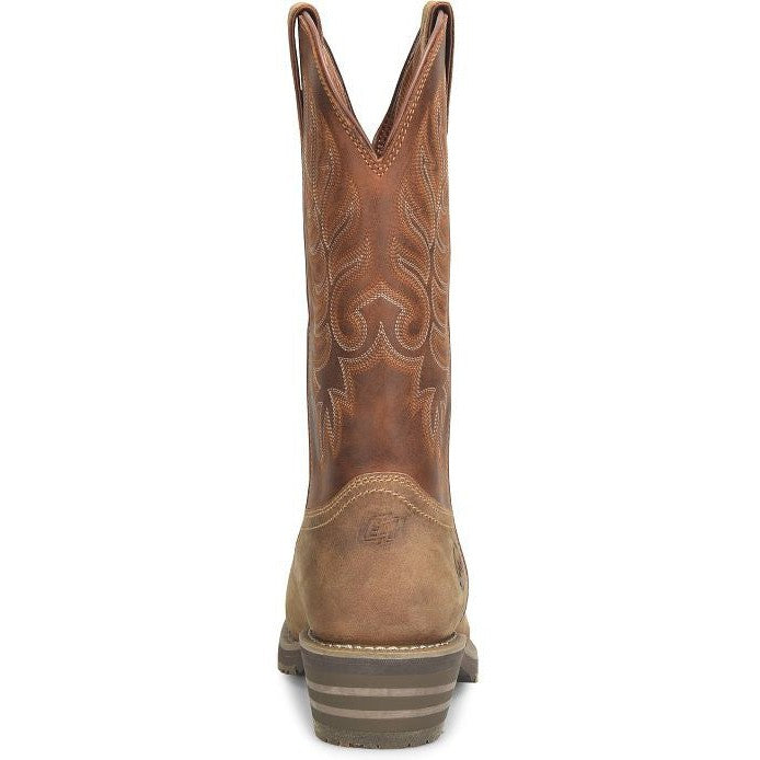 Double H Men's Garza 12" Composite Toe Waterproof Western Work Boot - Brown - DH4159 - Overlook Boots